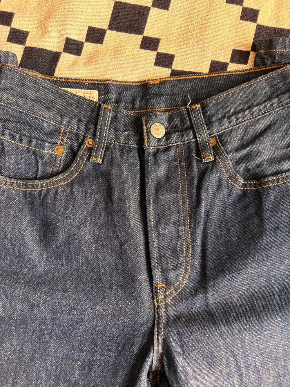 Rigid Levi’s 501s, Super Dark Wash, 26 - Picture 8 of 11